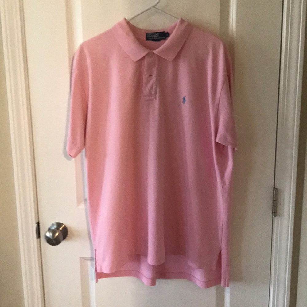 Men’s pink Polo